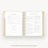 Day Designer 2026-27 mini weekly planner: Ticking Stripe cover with introduction