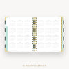 Day Designer 2026 weekly planner: black stripe cover with 12 month calendar