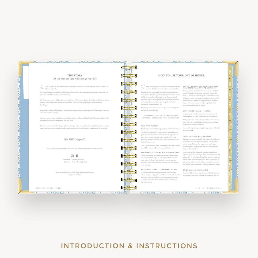 Day Designer 2026-27 mini weekly planner: Grand Shell cover with introduction