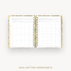 Day Designer 2026-27 daily planner: Martinique cover with goals worksheet