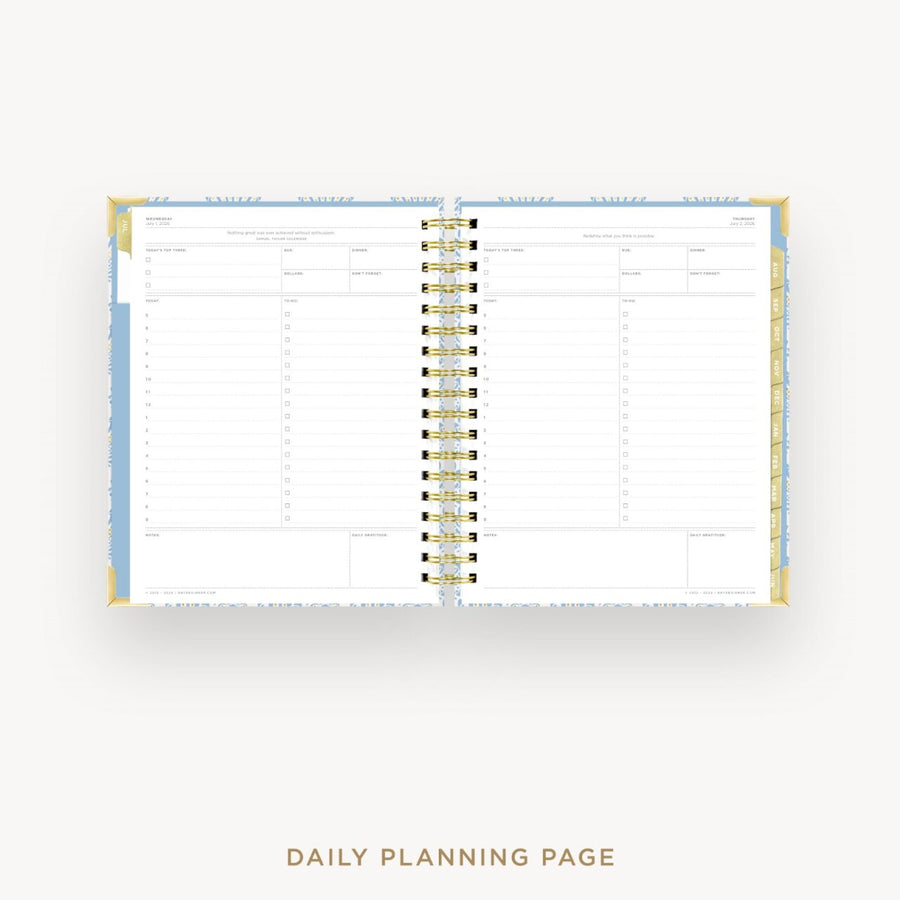 Day Designer 2026-27 daily planner: Grand Shell cover with daily planning page