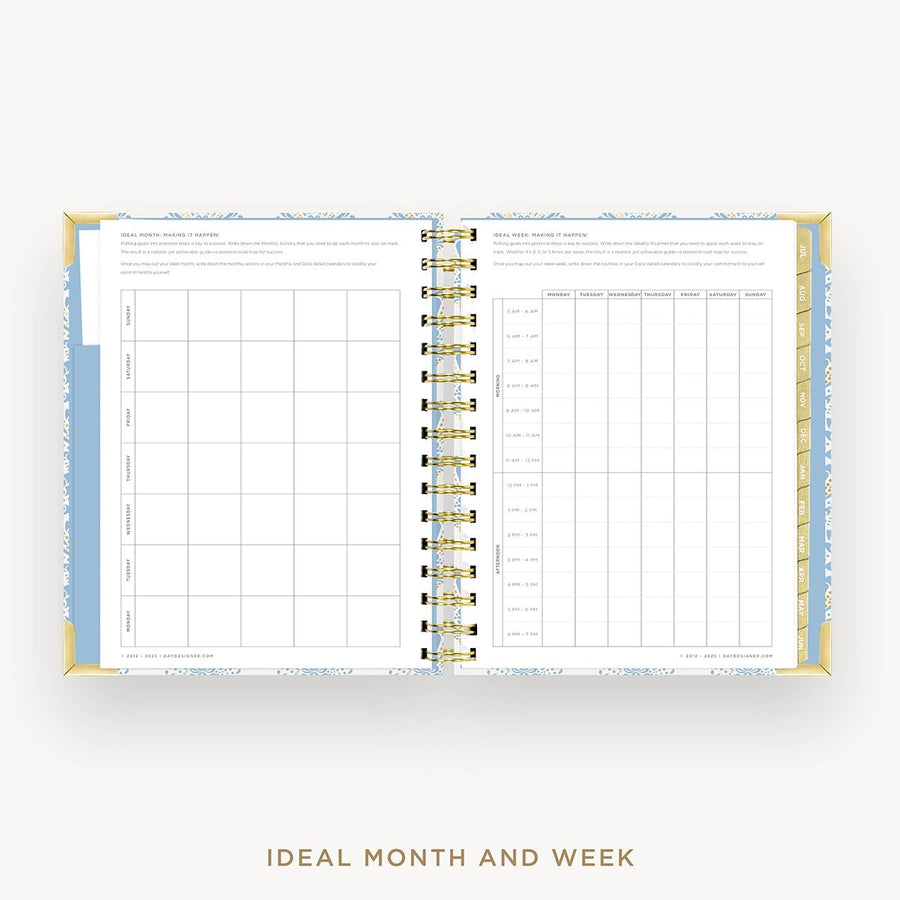 Day Designer 2026-27 mini weekly planner: Grand Shell cover with ideal week worksheet