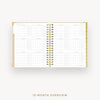 Day Designer 2026-27 daily planner: Ticking Stripe cover with 12 month calendar