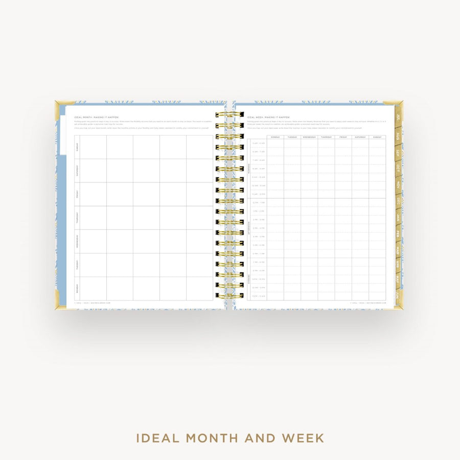Day Designer 2026-27 daily planner: Grand Shell cover with ideal week worksheet