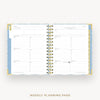 Day Designer 2026-27 mini weekly planner: Grand Shell cover with weekly planning pages