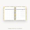 Day Designer 2026-27 daily planner: Martinique cover with monthly calendar