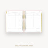 Day Designer 2026-27 daily planner: Peony Bookcloth cover with daily planning page