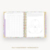 Day Designer 2026-27 mini weekly planner: Belle Vie cover with self assessment worksheet