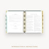 Day Designer 2026-27 daily planner: Black Stripe cover with introduction and how to guide