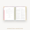 Day Designer 2026-27 daily planner: Olivia Damask cover with introduction and how to guide