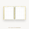 Day Designer 2026-27 weekly planner: Lemon Floral Sage cover with gift ideas pages