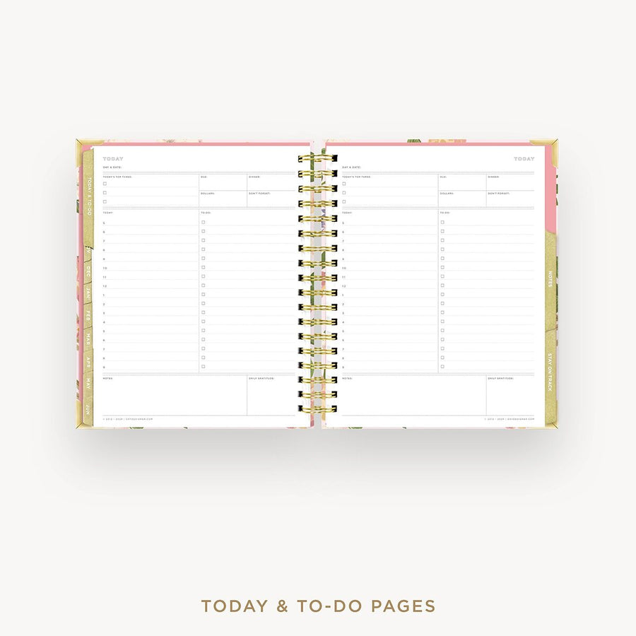 Day Designer 2026-27 weekly planner: Heirloom cover with undated daily planning pages