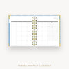 Day Designer 2026-27 daily planner: Grand Shell cover with monthly calendar