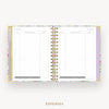Day Designer 2026-27 mini weekly planner: Belle Vie cover with expense tracking pages