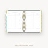 Day Designer 2026-27 daily planner: Black Stripe cover with daily planning page