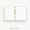 Day Designer 2026-27 weekly planner: Grand Shell cover with packing checklist
