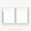 Day Designer 2026-27 mini weekly planner: Grand Shell cover with goals worksheet