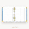 Day Designer 2026-27 mini weekly planner: Grand Shell cover with bucket list