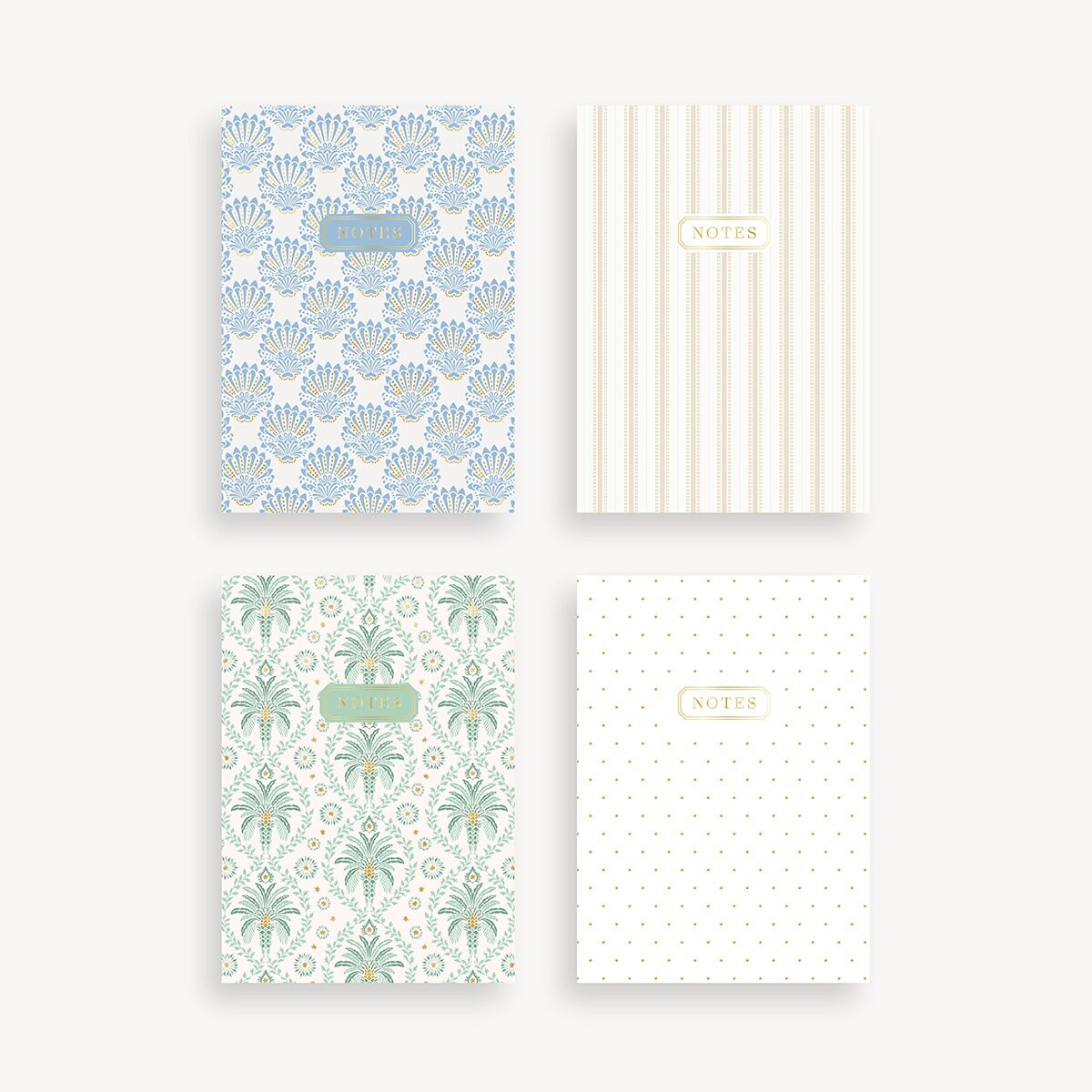 Slim Notebook Set: Coastal