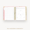 Day Designer 2026-27 daily planner: Heirloom cover with self assessment worksheet