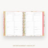 Day Designer 2026-27 mini weekly planner: Heirloom cover with entertainment party planner