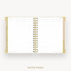 Day Designer 2026-27 mini weekly planner: Ticking Stripe cover with note-taking pages