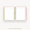 Day Designer 2026-27 weekly planner: Heirloom cover with thank you notes pages