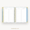 Day Designer 2026-27 mini weekly planner: Grand Shell cover with favorite books and movies pages