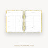 Day Designer 2026-27 weekly planner: Lemon Floral Sage cover  with weekly planning pages