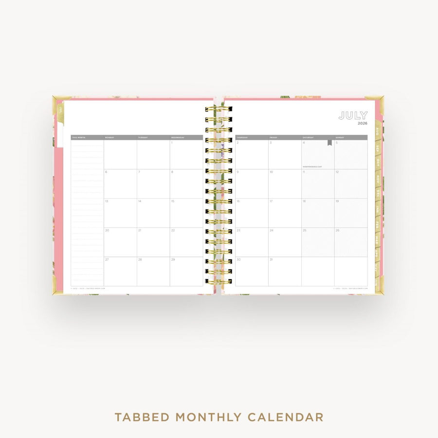 Day Designer 2026-27 daily planner: Heirloom cover with monthly calendar