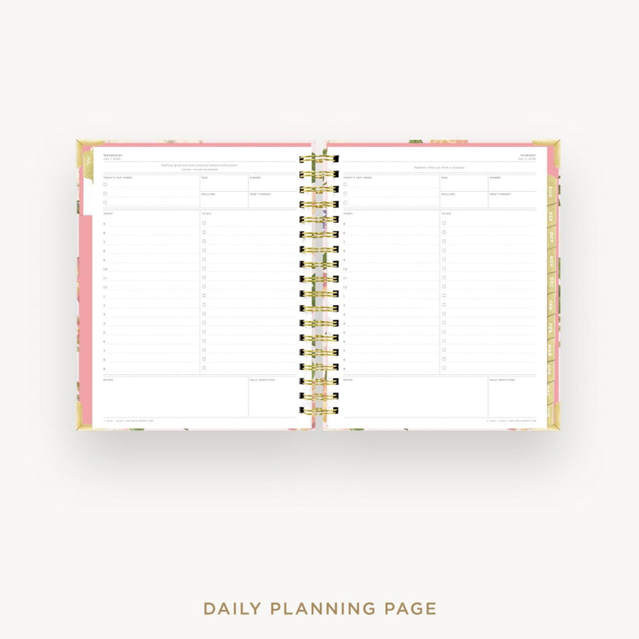 Day Designer 2026-27 daily planner: Heirloom cover with daily planning page
