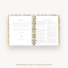 Day Designer 2026-27 daily planner: Martinique cover with introduction and how to guide