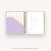 Day Designer 2026-27 daily planner: Belle Vie cover with pocket and gold stickers