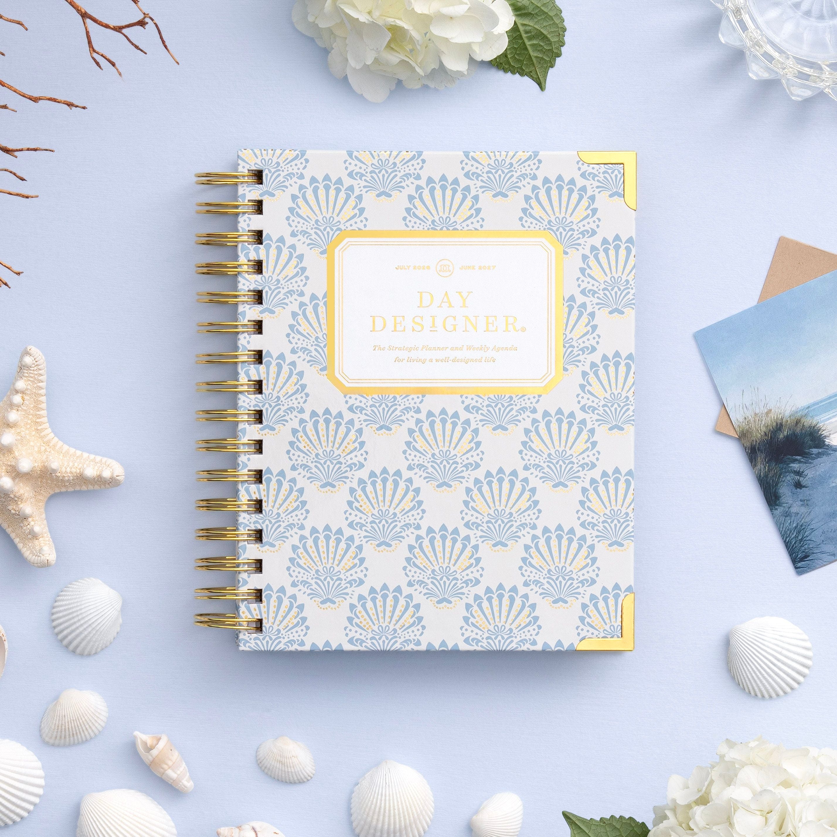2026-27 Mini Weekly Planner: Grand Shell