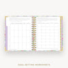 Day Designer 2026-27 mini weekly planner: Belle Vie cover with goals worksheet