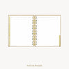 Day Designer 2026-27 weekly planner: Caramel Latte Pebble Texture cover with note-taking pages