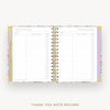 Day Designer 2026-27 mini weekly planner: Belle Vie cover with thank you notes pages