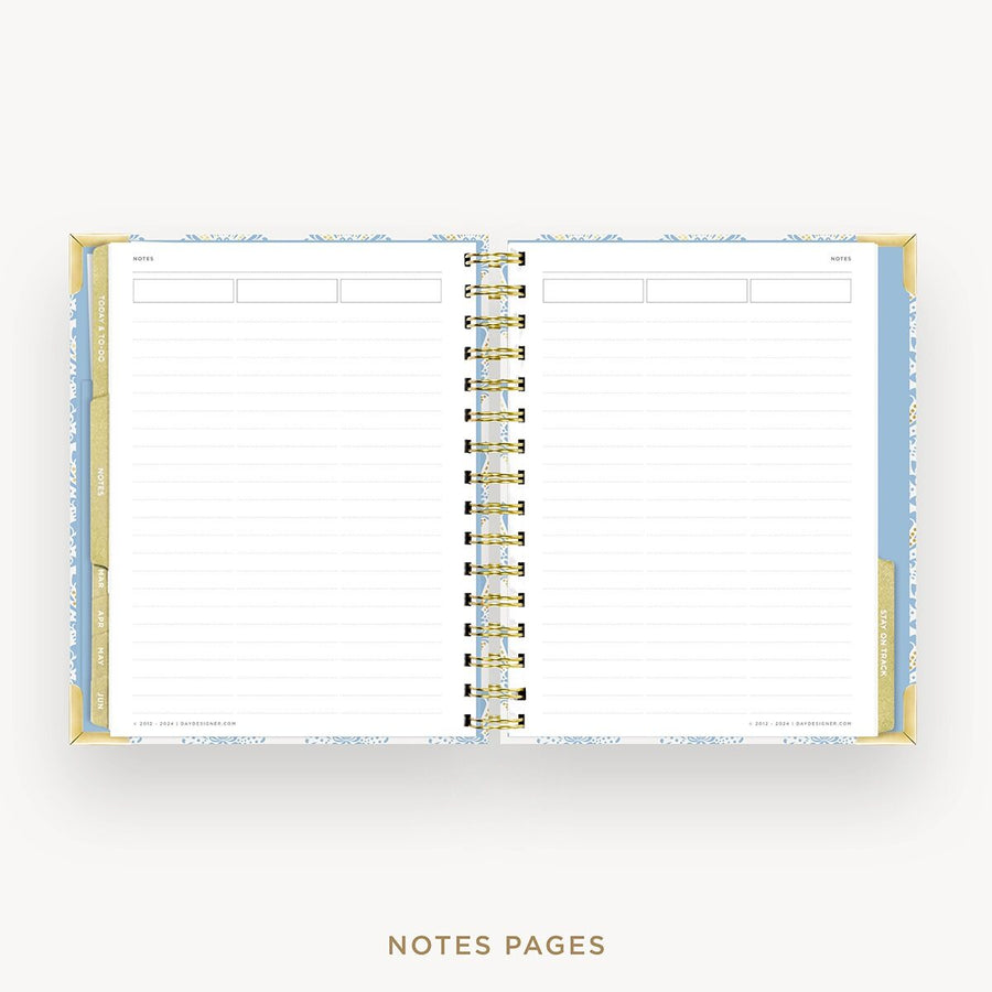 Day Designer 2026-27 mini weekly planner: Grand Shell cover with note-taking pages