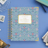 Day Designer 2026-27 daily planner: Olivia Damask beautiful cover agenda book
