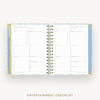 Day Designer 2026-27 mini weekly planner: Grand Shell cover with entertainment party planner