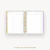Day Designer 2026-27 weekly planner: Belle Vie cover with thank you notes pages