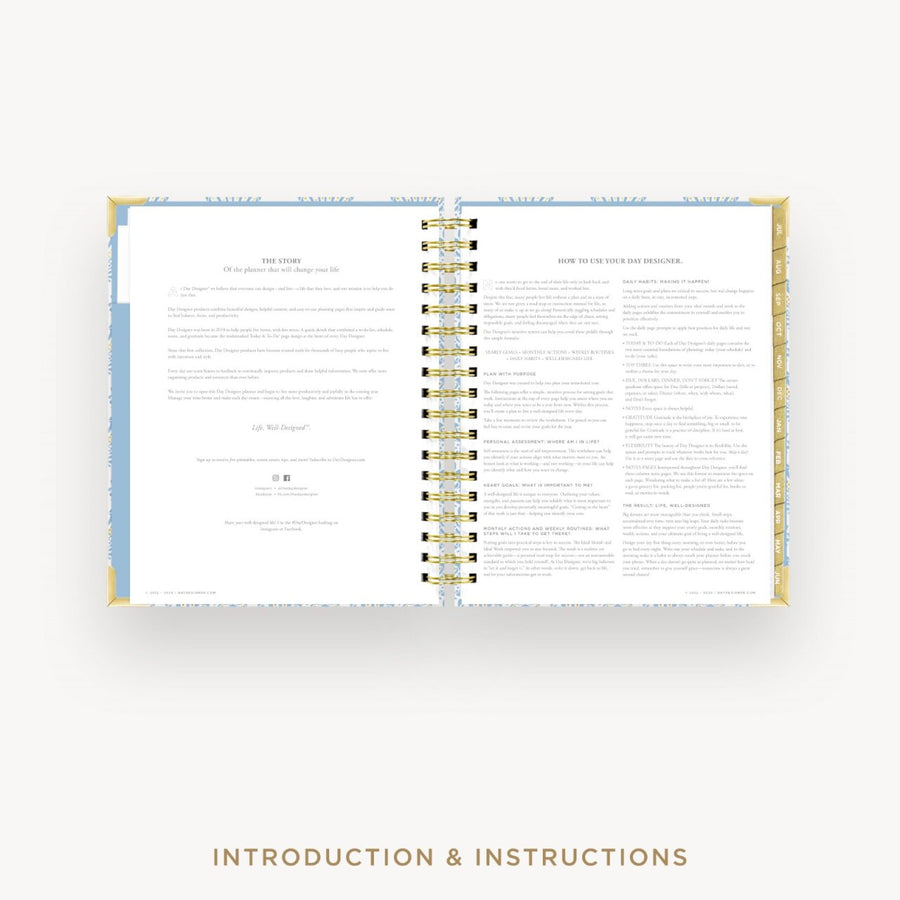 Day Designer 2026-27 daily planner: Grand Shell cover with introduction and how to guide