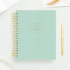 Day Designer 2026-27 daily planner: Sage Bookcloth beautiful cover agenda book