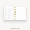Day Designer 2026-27 weekly planner: Ticking Stripe cover with holidays page