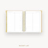 Day Designer 2026-27 weekly planner: Ticking Stripe cover with bucket list