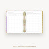 Day Designer 2026-27 daily planner: Belle Vie cover with goals worksheet