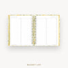 Day Designer 2026-27 weekly planner: Lemon Floral Sage cover with bucket list