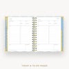 Day Designer 2026-27 mini weekly planner: Grand Shell cover with undated daily planning pages