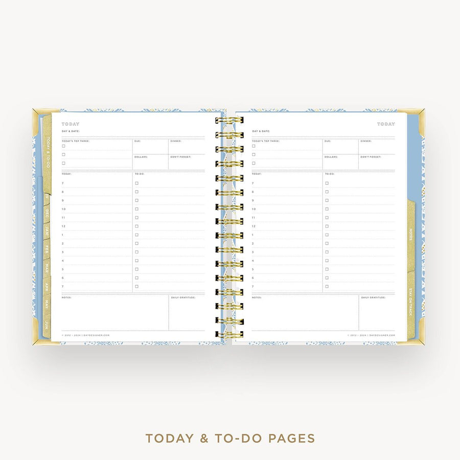 Day Designer 2026-27 mini weekly planner: Grand Shell cover with undated daily planning pages