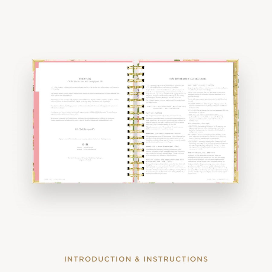 Day Designer 2026-27 daily planner: Heirloom cover with introduction and how to guide